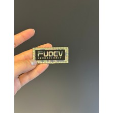 Gönülden Tasarım Ütü Ile Yapışan Taşlı Arma 4x2 cm