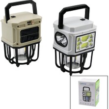 Store Mania Ieg™ 3in1= 2-Led Fener - Cob LED - 1-Rustik Ampul Kamp - Bahçe Fener Solar - Şarjlıpowerbank (