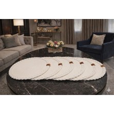 Armağan Garajı Doğal Jüt Ip 6 Lı Supla – El Yapımı Hasır Amerikan Servis Masa Dekoru Ölçü ve Renk Bilgisi Açıklamad