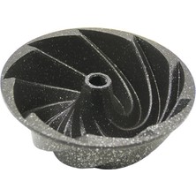 Nuveden Rüzgar Gülü Model   Döküm   Göbekli  Kek Kalıp  Çap: 24CM  - Derinlik: 9cm (4881) Nvdn-Rsg