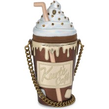 Kurt Geiger Coffee Cup Tasarımlı Kadın Çapraz Çanta
