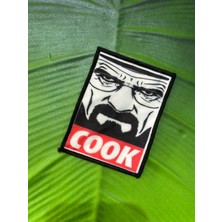 Gönülden Tasarım Cook Yazılı Arma Dikiş Aplike 10X7 cm