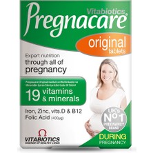Pregnacare Original Folik Asit, D Vitamini, Demir, Magnezyum Içeren Hamilelik Dönemi Destek Vitamini 30 Tablet