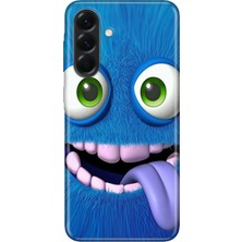 Senada Samsung Galaxy A57 (SM-A576B) Uyumlu Kılıf Desenli Baskılı Tpu Rubber Kapak Bluemonster