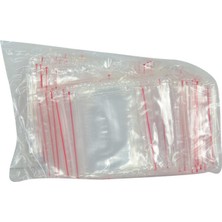 Sb Shopping Kilitli Naylon Torba Poşet 6x7 cm Şeffaf 100 Adet 1 Paket