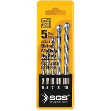 Sb Shopping 1415 Elmas Beton Matkap Ucu Seti 5 Parça