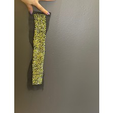 Gönülden Tasarım Renkli Boncuk Işleme Aplike Dikiş Aksesuarı 36X6 cm