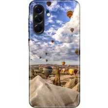 Nurdic Samsung Galaxy A57 Uyumlu Kılıf 0.4mm Lazer Kesim Silikon Kapak Ürgüp Kapadokya