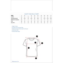 Kiğılı Bisiklet Yaka Slim Fit Tişört