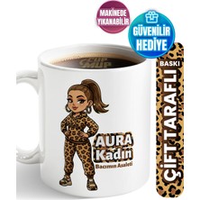Cup Mup Aura Kadın | Arkadaşa Hediye Kupa Bardak