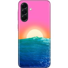 Senada Samsung Galaxy A57 (SM-A576B) Uyumlu Kılıf Desenli Baskılı Tpu Rubber Kapak Güneşin Doğumu