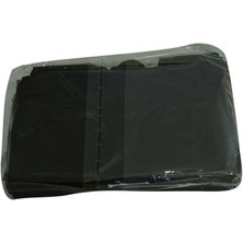 Sb Shopping Küçük Boy Atlet Geri Dönüşüm Granül Çanta Poşet 40X25 cm Kalın Siyah 1000 gr 1 Paket