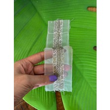 Gönülden Tasarım Boncuk Işleme Dikiş Giyim Aksesuarı Aplike 33X3 cm