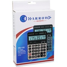 14 Haneli  Hesap Makinesi  Güneş Enerjili - Pilli   112 Adım Kontrolü   19.5 x 14.3 x 3.5c