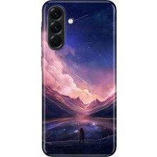 Nurdic Samsung Galaxy A57 Kılıf 0.4mm Lazer Kesim Silikon Kapak Mars Life