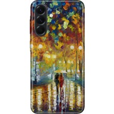 Nurdic Samsung Galaxy A57 Kılıf 0.4mm Lazer Kesim Silikon Kapak Romantizm