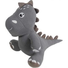 Balkan Grup Dino Peluş Oyuncak Gri 40 cm