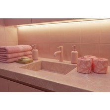 Karbi-Premium 18'li Paket-Kalp Yağmuru Serisi-Organik Bambu Özlü Tuvalet Kağıdı