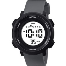 Captiva Digital 3 Atm Suya Dayanıklı Işık+Alarm+Kronometre+Takvimli Çoçuk Kol Saati CP.YN001M2