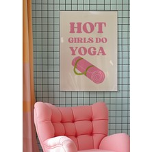 Des Vu Print Hot Girls Do Yoga Posteri, Yoga Temalı Çerçevesiz Poster, Yoga Posteri