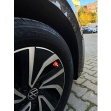 Oto Araç Sibop Kapağı 4'lü Set Figür Turuncu Duba Özel Tasarım Araba Motor