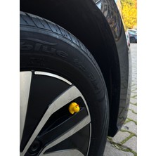 Oto Araç Sibop Kapağı 4'lü Set Figür Ördek Özel Tasarım Araba Motor