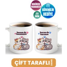 Kocam Da Kocam - Karım Da Karım | Çiftlere Hediye Kupa Bardak