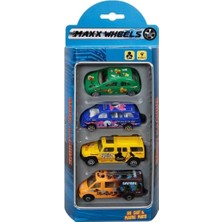 Balkan Grup Street Machine 4'lü Mini Araçlar