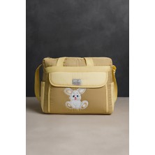 Rain Baby Bebek Bakım Çantası Tavşan Desenli Kullanışlı Anne Bebek Çantası