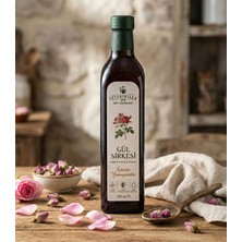 Seferihisar Köy Ürünleri Doğal Gül Sirkesi 500 ml – Katkısız, Uzun Fermentasyon ve Saf Aromatik Şifa