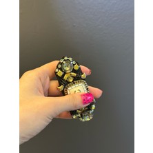 Gönülden Tasarım Zirkon Taş Işleme Fiyonk Arma Dikiş Aksesuarı 9x3 cm