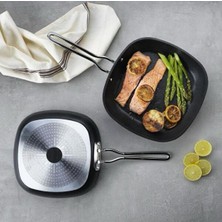 Schafer Gastronomie Master Granit Tava 24 cm - Siyah