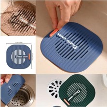 3b Trend Süzgeçli Lavabo Banyo Gider Koruyucu Esnek Süzgeç Silikon Mat 1 Adet
