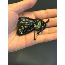 Gönülden Tasarım Boncuk Işleme Arı Arma Dikiş Aplike 7x5 cm