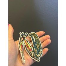 Gönülden Tasarım Nakış Taş Işleme Arma Dikiş Aplike 9x7 cm