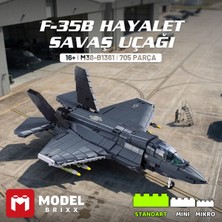 F-35B Hayalet Savaş Uçağı Yapı Bloğu Seti 705 Parça
