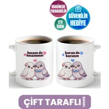 Kocam Da Kocam - Karım Da Karım | Çiftlere Hediye Kupa Bardak