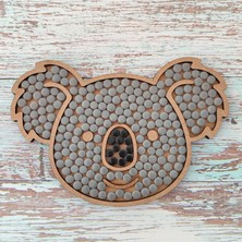 Etkinlikkutusu Cam Mozaik Sanat Seti Kendin Yap Dıy Mozaik Koala Tablo Çocuk Etkinlik Hobi ve Sanat Seti