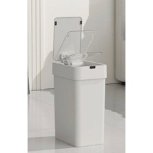 Kazen Home Kazen 9l Premium Sensörlü Çöp Kovası – Temassız, Sessiz Kapanma Özellikli Modern Tasarım