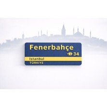 Abenova Fenerbahçe Istanbul Tabelası | Fenerbahçe Duvar Dekorasyonu