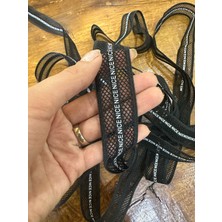Gönülden Tasarım Nine Yazılı Lastik File Şerit Dikiş Giyim Aksesuarı 100X2 cm