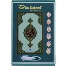 İrgit Store Kuran Okuyan Kalem Seti (Yeşil, Orta Boy, Karton Kutulu)