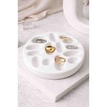 Aksesuar Kuşu Pinterest Yüzük Takı Standı Dekoratif Obje Takı Çekim Tepsisi Vernikli