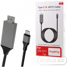Zore Type-C HDMI Kablo Kırmızı Kutulu