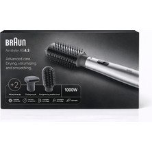 Braun Air Styler As4.3 Saç Şekillendirici 1000W – Iyon Teknolojili, 3’ü 1 Arada Saç Kurutma ve Düzleştirme Seti