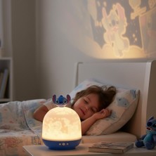 Keyfim Shop Stitch Temalı  Dönen ve Renkli Star Master Projeksiyon Gece Lambası