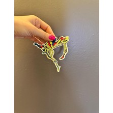 Gönülden Tasarım 10X10 cm Ütü Ile Yapışan Taşlı Nakış Işleme Arma Dikiş Aplike