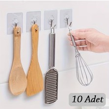 Lowell Home Ieg 10 Adet Kendinden Yapışkanlı Şeffaf Askı (4887) LWLRSHM-324FTY4