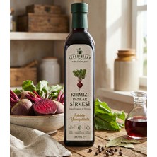 Seferihisar Köy Ürünleri Doğal Kırmızı Pancar Sirkesi 500 ml – Katkısız, Uzun Fermentasyon ve Saf Şifa