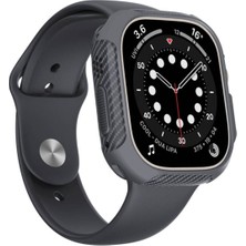 Apple Watch Ultra 49MM Uyumlu Silikon Tpu Kasa Koruyucu Zore Watch Gard 31